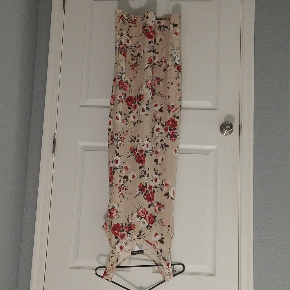 Floral maxi dress